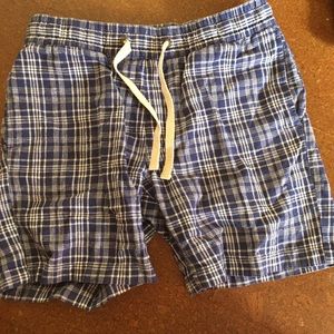 J. Crew plaid shorts